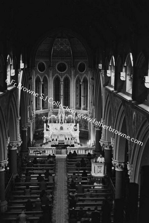 INTERIOR OF CHURCH